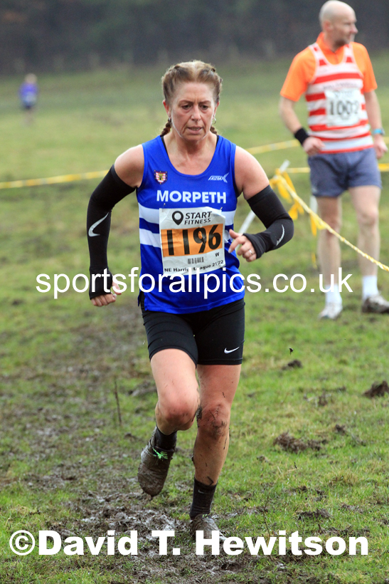 Senior womens 2022 North Eastern Harrier League, Thornley Farm, Peterlee, County Durham. Photo: David T. Hewitson/Sports for All Pics